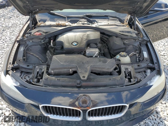 2014 BMW 3 Series 320i with VIN WBA3B1G50ENT00580, listed as a Copart auction lot 53697085 with 128,925 mi miles and Clean Title. Bid and sale history available at carsss.com. Image 11.