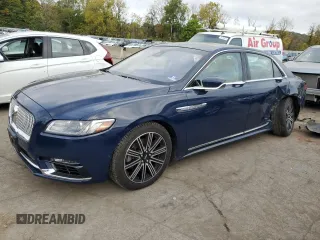 2019 Lincoln Continental Reserve with VIN 1LN6L9NP7K5609048, listed as a Copart auction lot 74168374 with 43,359 mi miles and Salvage Title. Bid and sale history available at carsss.com. Image 1.