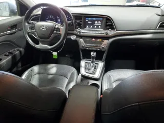2017 Hyundai Elantra SE with VIN KMHD84LF9HU152070, listed as a Copart auction lot 53261105 with 122,454 mi miles and Salvage Title. Bid and sale history available at carsss.com. Image 8.