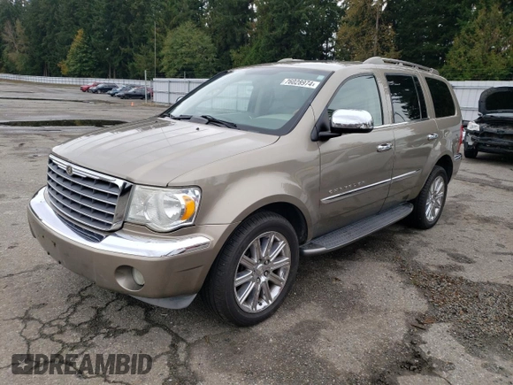 2007 Chrysler Aspen Limited z VIN 1A8HW582X7F580667, wystawiony jako Copart lot #76028974 z przebiegiem 88 544 mil mil oraz Szkoda całkowita • Salvage title. Historia ofert i sprzedaży dostępna na DreamBid. Obrazek 1.