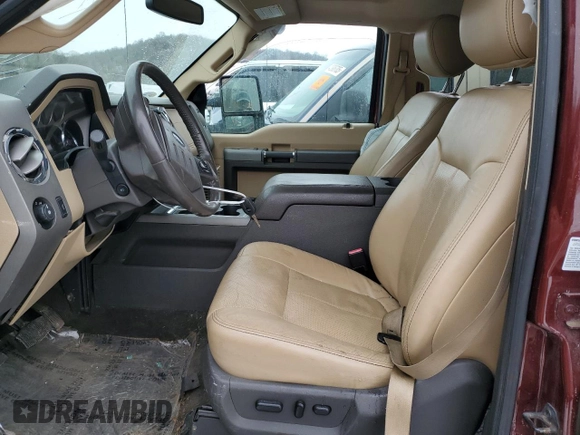 2012 Ford F-350 XL with VIN 1FT8W3DT8CEC65585, listed as a Copart auction lot 43032205 with 173,959 mi miles and Salvage Title. Bid and sale history available at DreamBid. Image 7.