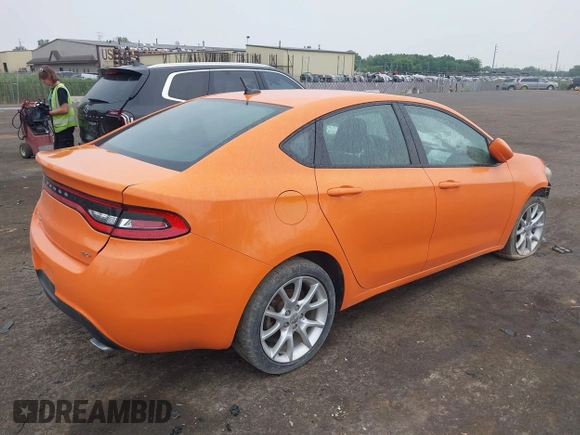 2013 Dodge Dart SXT with VIN 1C3CDFBA9DD298867, listed as a IAAI auction lot 41498931 with 120,277 mi miles and . Bid and sale history available at DreamBid. Image 4.