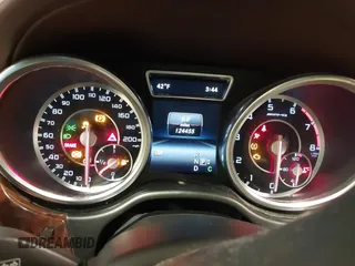 2015 Mercedes-Benz GL-Class GL 63 AMG with VIN 4JGDF7EE8FA448000, listed as a IAAI auction lot 41299617 with 124,456 mi miles. Bid and sale history available at carsss.com. Image 7.