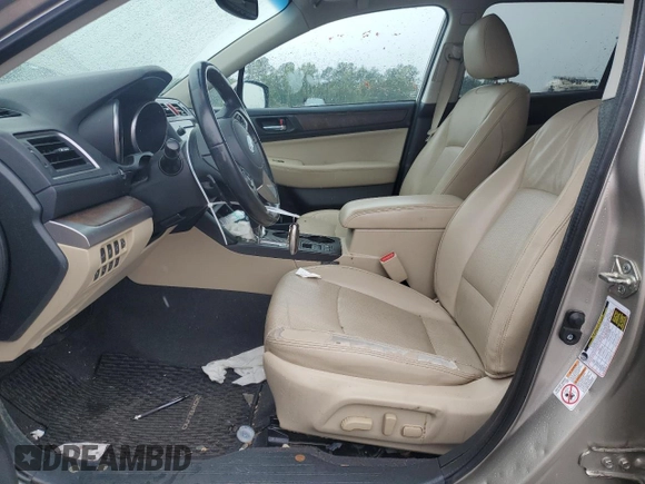 2016 Subaru Outback Limited с VIN 4S4BSENC5G3204140, выставлен на аукционе Copart как лот 58405825 с пробегом 92 433 миль миль и Списание • Salvage title. История ставок и продаж доступна на DreamBid. Изображение 7.