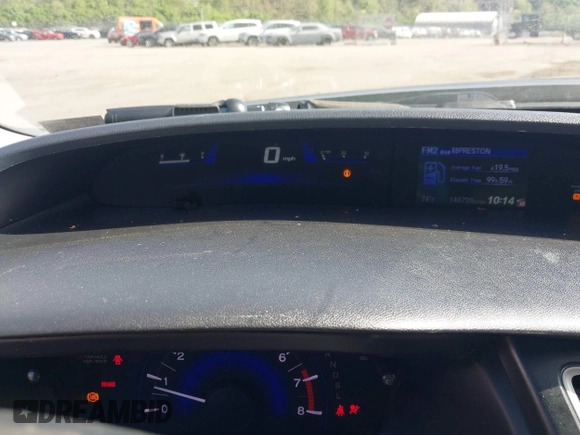 2014 Honda Civic LX with VIN 19XFB2F55EE234183, listed as a IAAI auction lot 42094263 with 148,728 mi miles. Bid and sale history available at carsss.com. Image 7.
