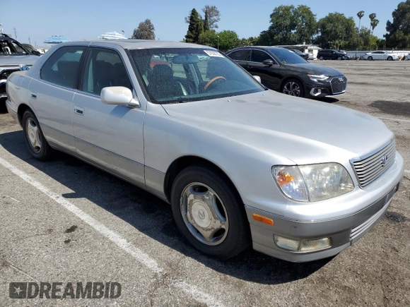 1998 Lexus LS 400 z VIN JT8BH28F4W0121806, wystawiony jako Copart lot #57636755 z przebiegiem 264 027 mil mil oraz Czysty tytuł • Clean title. Historia ofert i sprzedaży dostępna na DreamBid. Obrazek 4.