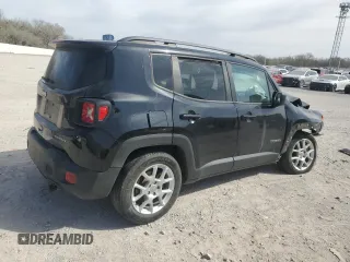 2020 Jeep Renegade Sport with VIN ZACNJAAB7LPL64940, listed as a Copart auction lot 49983135 with 96,186 mi miles and Salvage Title. Bid and sale history available at carsss.com. Image 3.
