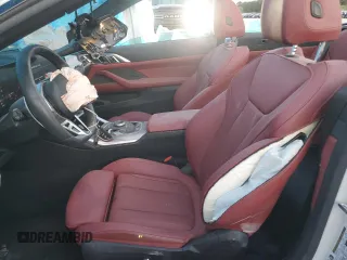 2025 BMW 4 Series 430i with VIN WBA33DB06SCS07578, listed as a Copart auction lot 43114995 with 5,169 mi miles and Salvage title. Bid and sale history available at DreamBid. Image 7.