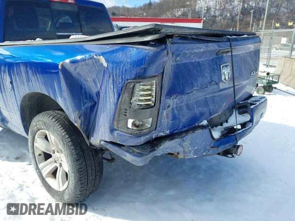 2014 Ram 1500 Sport with VIN 1C6RR7HT3ES362184, listed as a IAAI auction lot 41273983 with 149,833 mi miles and . Bid and sale history available at DreamBid. Image 6.