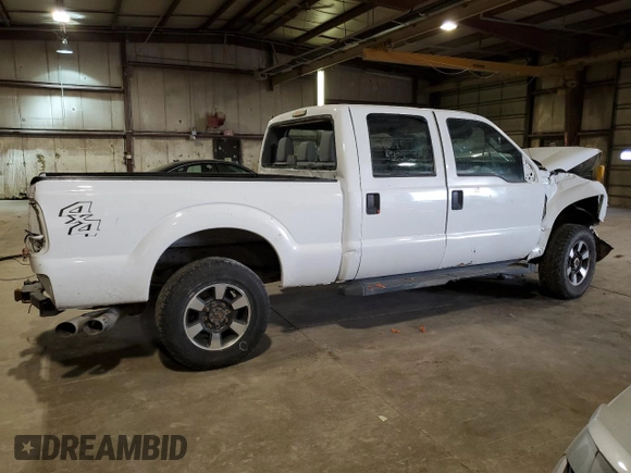 2016 Ford Super Duty F-250 SRW Lariat with VIN 1FT7W2BTXGEA58968, listed as a Copart auction lot 51679405 with Not Provided miles and Salvage Title. Bid and sale history available at carsss.com. Image 3.
