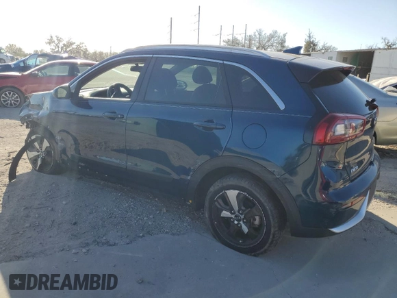 2017 Kia Niro FE with VIN KNDCB3LC3H5055071, listed as a Copart auction lot 85649084 with 0 mi miles and Salvage Title. Bid and sale history available at carsss.com. Image 2.