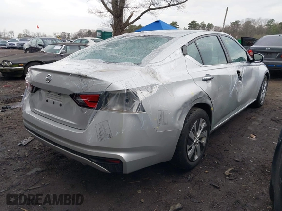 2020 Nissan Altima 2.5 S with VIN 1N4BL4BV6LC247547, listed as a IAAI auction lot 41989098 with 43,879 mi miles. Bid and sale history available at carsss.com. Image 4.