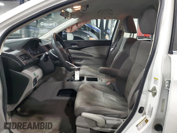 2012 Honda CR-V LX with VIN 5J6RM4H3XCL056431, listed as a Copart auction lot 44613385 with 158,099 mi miles and Salvage title. Bid and sale history available at DreamBid. Image 7.