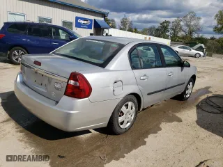 2005 Chevrolet Malibu with VIN 1G1ZS52F55F203981, listed as a Copart auction lot 71843474 with 0 mi miles and Non Repairable. Bid and sale history available at carsss.com. Image 3.