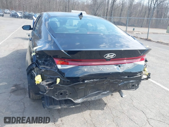 2023 Hyundai Elantra SEL with VIN KMHLM4AG8PU442866, listed as a IAAI auction lot 41790018 with 14,454 mi miles and . Bid and sale history available at DreamBid. Image 17.