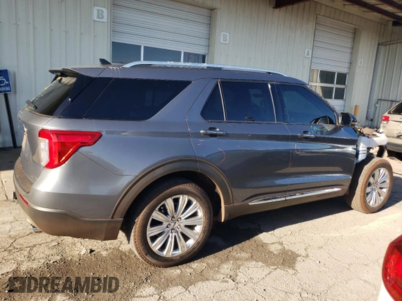 2023 Ford Explorer Limited with VIN 1FMSK8FH9PGA96349, listed as a Copart auction lot 79271094 with 26,262 mi miles and Salvage Title. Bid and sale history available at carsss.com. Image 3.