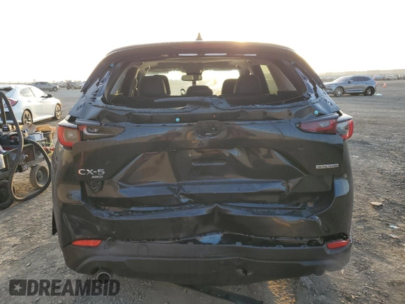 2023 Mazda CX-5 2.5 S Premium Plus Package with VIN JM3KFBEM7P0170811, listed as a Copart auction lot 87335674 with 43,799 mi miles and Salvage Title. Bid and sale history available at carsss.com. Image 6.