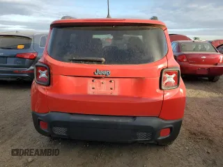 2015 Jeep Renegade Latitude with VIN ZACCJBBH3FPC05601, listed as a Copart auction lot 83986434 with 81,777 mi miles and Clean Title. Bid and sale history available at carsss.com. Image 6.