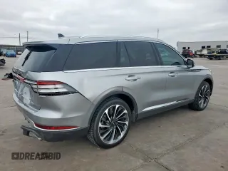 2021 Lincoln Aviator Reserve with VIN 5LM5J7XC8MGL05957, listed as a Copart auction lot 59731835 with 52,788 mi miles and Salvage title. Bid and sale history available at DreamBid. Image 3.