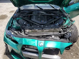 2024 BMW M4 Competition xDrive with VIN WBS43AZ0XRCR90189, listed as a Copart auction lot 54363595 with Not provided miles and Non repairable. Bid and sale history available at DreamBid. Image 11.