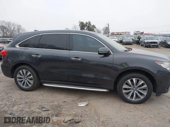 2016 Acura MDX w/Tech with VIN 5FRYD3H40GB018685, listed as a IAAI auction lot 41394033 with 148,990 mi miles. Bid and sale history available at carsss.com. Image 13.
