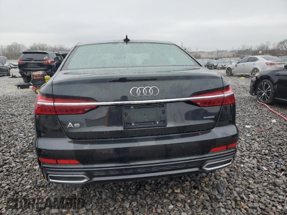 2019 Audi A6 Premium Plus with VIN WAUL2AF22KN074125, listed as a Copart auction lot 45741245 with 49,983 mi miles and Salvage Title. Bid and sale history available at carsss.com. Image 6.