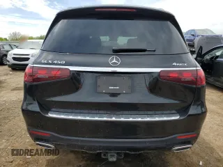 2024 Mercedes-Benz GLS 450 with VIN 4JGFF5KE6RB165577, listed as a Copart auction lot 56456895 with 15,025 mi miles and Clean title. Bid and sale history available at DreamBid. Image 6.