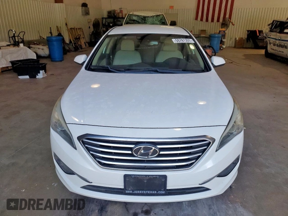 2016 Hyundai Sonata SE z VIN 5NPE24AF7GH260421, wystawiony jako Copart lot #59781355 z przebiegiem 134 666 mil mil oraz Czysty tytuł • Clean title. Historia ofert i sprzedaży dostępna na DreamBid. Obrazek 5.