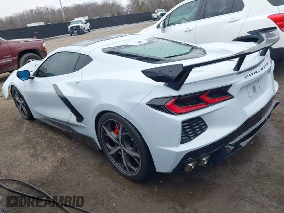 2021 Chevrolet Corvette 3LT with VIN 1G1YC2D40M5116061, listed as a IAAI auction lot 41180558 with 11,936 mi miles. Bid and sale history available at carsss.com. Image 3.