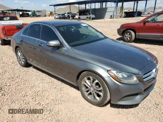2017 Mercedes-Benz C 300 with VIN 55SWF4JB7HU204208, listed as a Copart auction lot 53890925 with 240,956 mi miles and Clean Title. Bid and sale history available at DreamBid. Image 4.