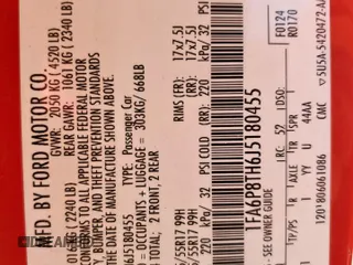2018 Ford Mustang EcoBoost with VIN 1FA6P8TH6J5180455, listed as a Copart auction lot 59288215 with Not provided miles and Salvage title. Bid and sale history available at DreamBid. Image 12.