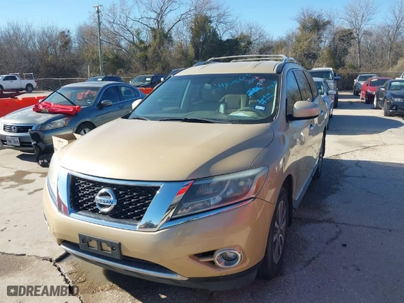 2013 Nissan Pathfinder SL with VIN 5N1AR2MNXDC639949, listed as a IAAI auction lot 41541613 with 170,878 mi miles. Bid and sale history available at carsss.com. Image 6.