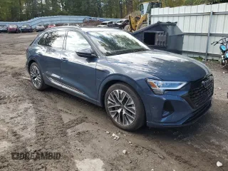 2024 Audi Q8 e-tron Premium Plus z VIN WA15AAGE7RB021353, wystawiony jako Copart lot #72987414 z przebiegiem 13 360 mil mil oraz Szkoda całkowita • Salvage title. Historia ofert i sprzedaży dostępna na DreamBid. Obrazek 4.