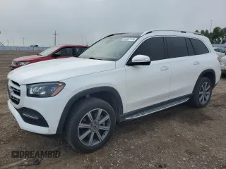 2021 Mercedes-Benz GLS 450 with VIN 4JGFF5KE6MA372050, listed as a Copart auction lot 66987174 with 78,528 mi miles and Salvage Title. Bid and sale history available at DreamBid. Image 1.