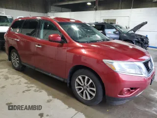 2014 Nissan Pathfinder SV with VIN 5N1AR2MM4EC657565, listed as a Copart auction lot 60885235 with 135,665 mi miles and Clean title. Bid and sale history available at DreamBid. Image 4.