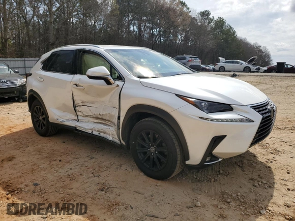 2019 Lexus NX with VIN JTJYARBZ4K2157485, listed as a Copart auction lot 49081155 with 57,361 mi miles and Salvage Title. Bid and sale history available at carsss.com. Image 4.