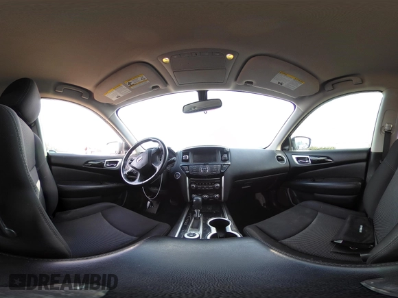 2019 Nissan Pathfinder S z VIN 5N1DR2MM5KC584974, wystawiony jako IAAI lot #41174506 z przebiegiem 76 466 mil mil oraz . Historia ofert i sprzedaży dostępna na DreamBid. Obrazek 19.