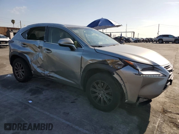 2016 Lexus NX 200t with VIN JTJBARBZ6G2047146, listed as a Copart auction lot 52354865 with 94,011 mi miles and Salvage Title. Bid and sale history available at DreamBid. Image 4.