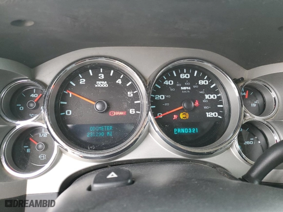 2008 Chevrolet Silverado 1500 LT w/1LT with VIN 1GCEC19J28Z259160, listed as a Copart auction lot 46440615 with 231,290 mi miles and Salvage Title. Bid and sale history available at carsss.com. Image 9.