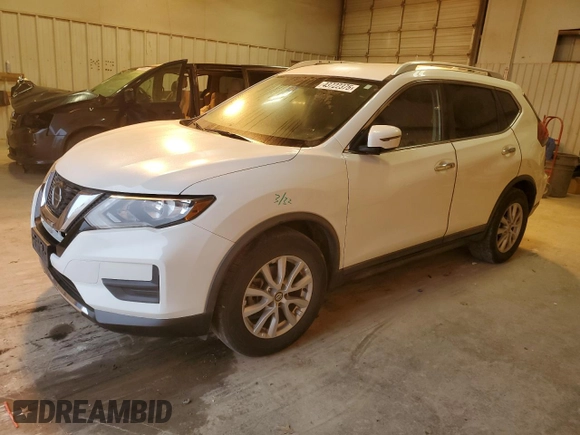 2018 Nissan Rogue S with VIN KNMAT2MT4JP587856, listed as a Copart auction lot 43722375 with 137,243 mi miles and Salvage Title. Bid and sale history available at carsss.com. Image 1.
