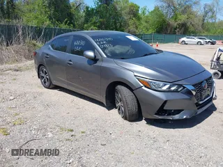 2020 Nissan Sentra SV z VIN 3N1AB8CV9LY287310, wystawiony jako IAAI lot #42103110 z przebiegiem 45 999 mil mil oraz . Historia ofert i sprzedaży dostępna na DreamBid. Obrazek 1.