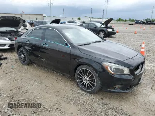2015 Mercedes-Benz CLA 250 with VIN WDDSJ4GB2FN190079, listed as a Copart auction lot 58559595 with 71,711 mi miles and Salvage title. Bid and sale history available at DreamBid. Image 4.