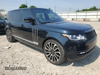 2017 Land Rover Range Rover z VIN SALGS5FE6HA346433, wystawiony jako Copart lot #59935885 z przebiegiem 82 931 mil mil oraz Szkoda całkowita • Salvage title. Historia ofert i sprzedaży dostępna na DreamBid. Obrazek 4.