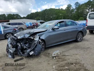 2022 Mercedes-Benz E 450 with VIN W1KZF5KB1NB037576, listed as a Copart auction lot 64125475 with 25,180 mi miles and Salvage title. Bid and sale history available at DreamBid. Image 1.