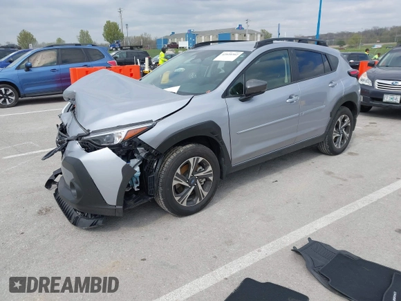 2024 Subaru Crosstrek Premium with VIN JF2GUADC0R8371818, listed as a IAAI auction lot 42020302 with 3,741 mi miles and . Bid and sale history available at DreamBid. Image 17.