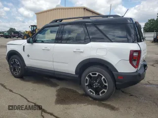 2024 Ford Bronco Sport Outer Banks with VIN 3FMCR9C67RRF59979, listed as a Copart auction lot 61440025 with 3,224 mi miles and Salvage title. Bid and sale history available at DreamBid. Image 2.