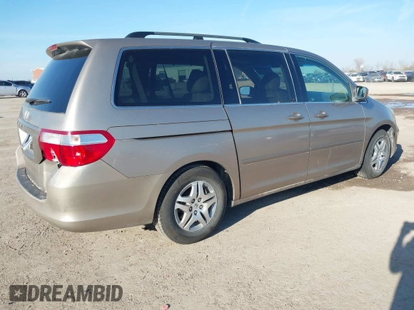 2007 Honda Odyssey EX-L с VIN 5FNRL38607B422225, выставлен на аукционе IAAI как лот 41120393 с пробегом 234 968 миль миль и . История ставок и продаж доступна на DreamBid. Изображение 4.