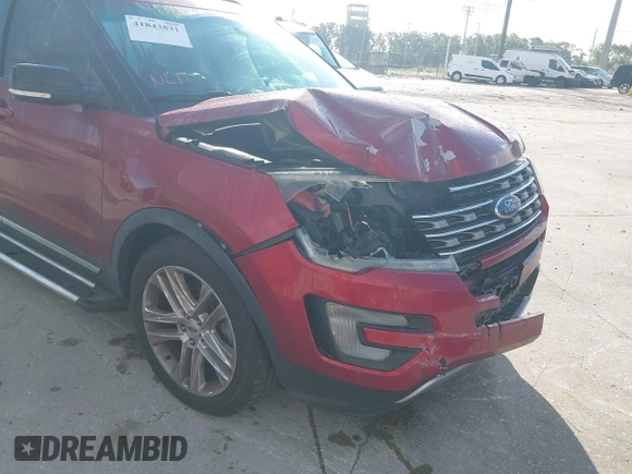2017 Ford Explorer XLT with VIN 1FM5K7D85HGA84825, listed as a IAAI auction lot 41843831 with 153,594 mi miles and . Bid and sale history available at DreamBid. Image 6.