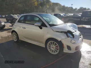 2017 FIAT 500 Abarth z VIN 3C3CFFJH1HT659226, wystawiony jako Copart lot #76132424 z przebiegiem Nie podano mil oraz Szkody całkowita. Historia ofert i sprzedaży dostępna na DreamBid. Obrazek 4.