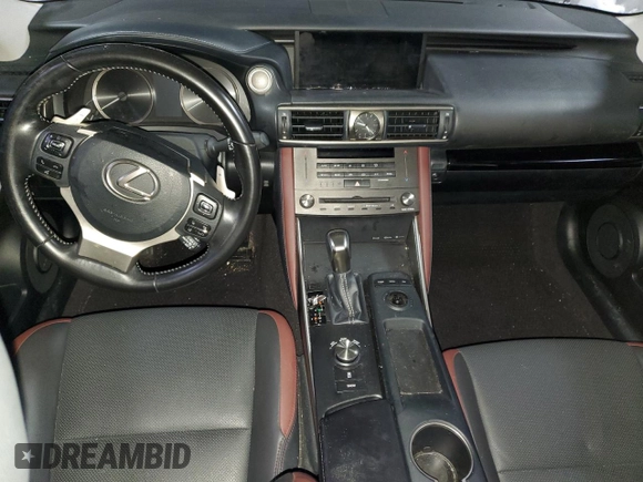 2020 Lexus IS 300 with VIN JTHAA1D25L5106842, listed as a Copart auction lot 45951295 with 73,240 mi miles and Salvage title. Bid and sale history available at DreamBid. Image 8.